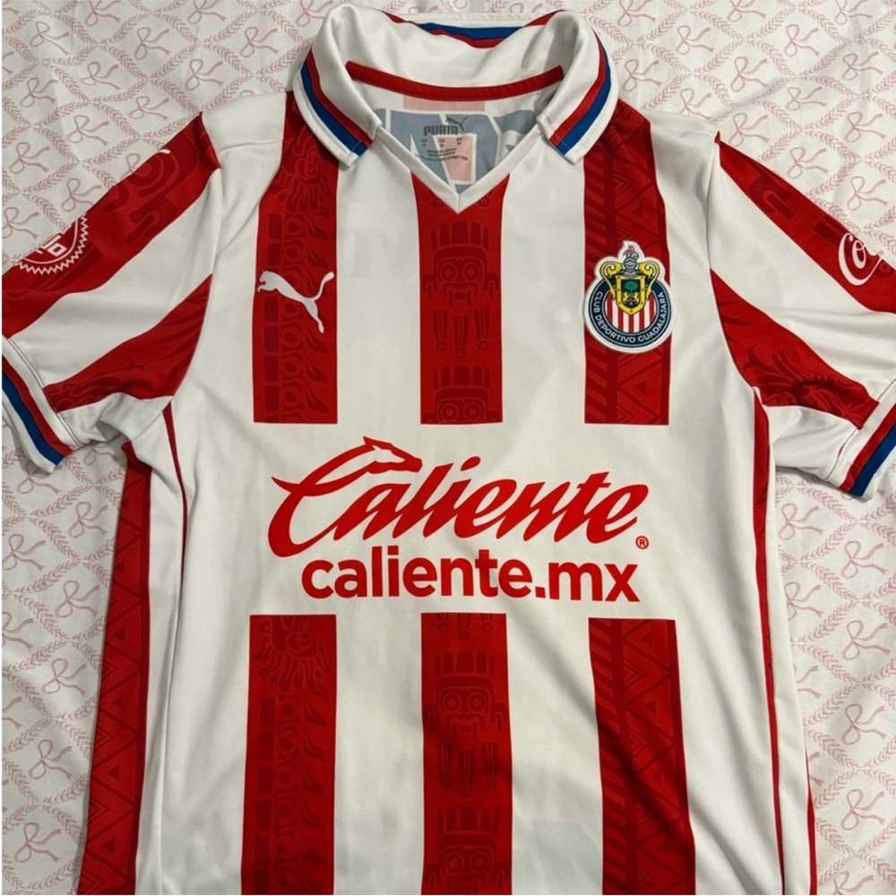 Chivas Red and White Soccer Jersey